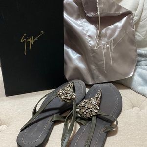 EUC sparkle sandals: Giuspeppe Zanotti